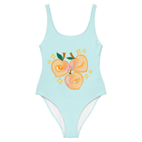 Image 1 of Peaches and Sparkles One-Piece Swimsuit