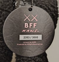 Image 4 of Kaws BFF noir