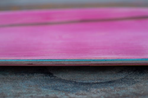 Image of Limited Edition ’F O R M’ Deck 8.5” Pink