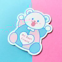 Image 2 of Trans Pride Bohug Sticker