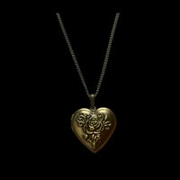 Image 1 of THE FLORA LOCKET (CHAIN)
