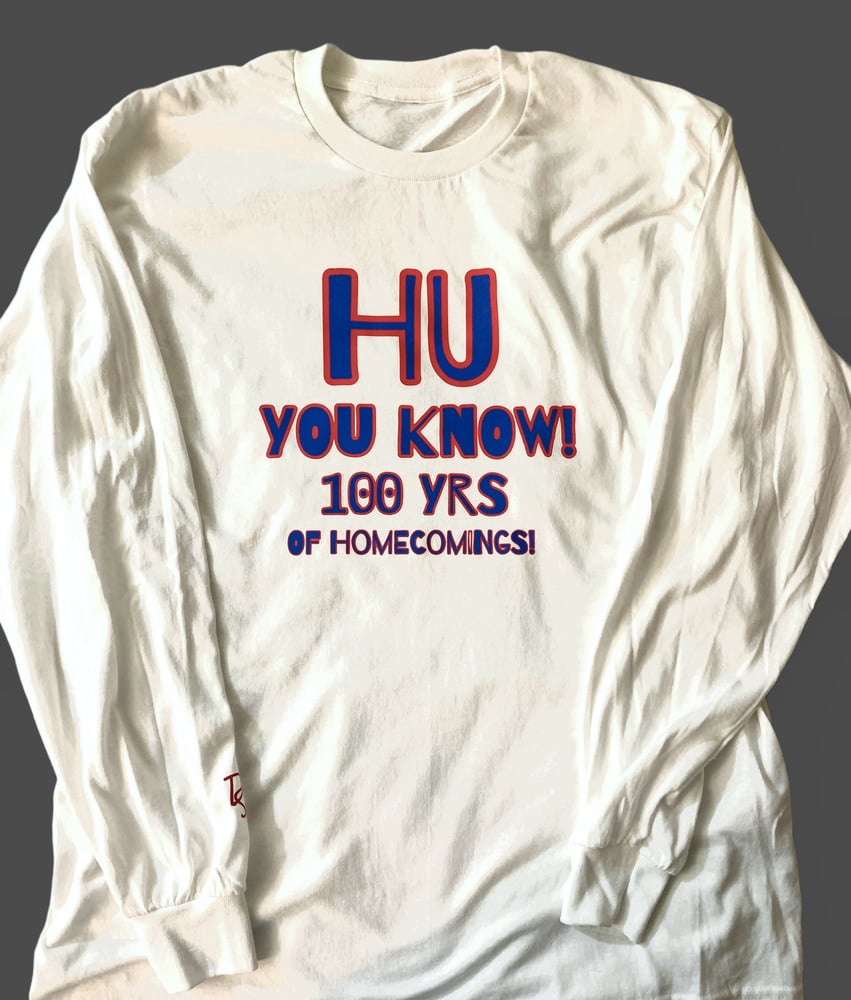 Image of HU Long Sleeve 100 Homecoming