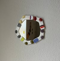 Image 2 of Fused glass sock mirror