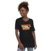 WHAT'S GOOD V-Neck T-Shirt