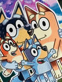 Bluey A4 Print