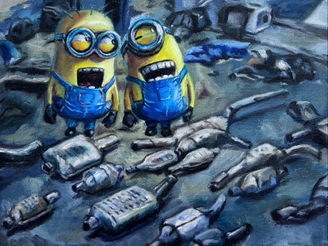 Jack Estenssoro “Minions Stealing Catalytic Converters”