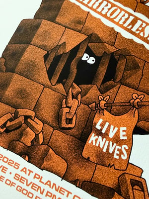 Image of Mirrorless first show poster art + print 