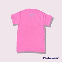 Image 2 of Motivate Over Hate (pink/gray)