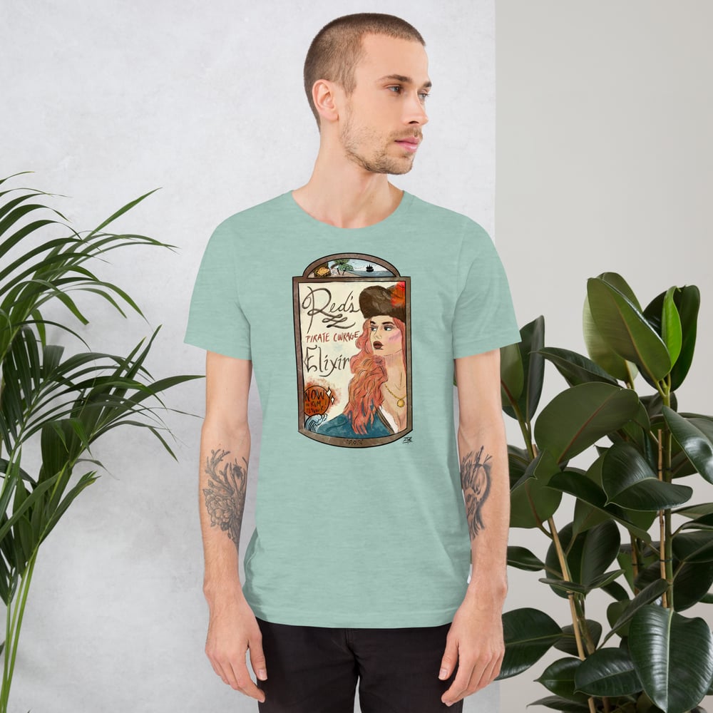 Red’s Pirate Elixir Unisex t-shirt