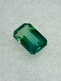 Image 7 of Natural light Teal Serendibite emerald-cut, 5.0ct
