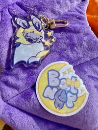 Image 3 of Bat Nap! 20” Weighted Bat plush (PREORDER)