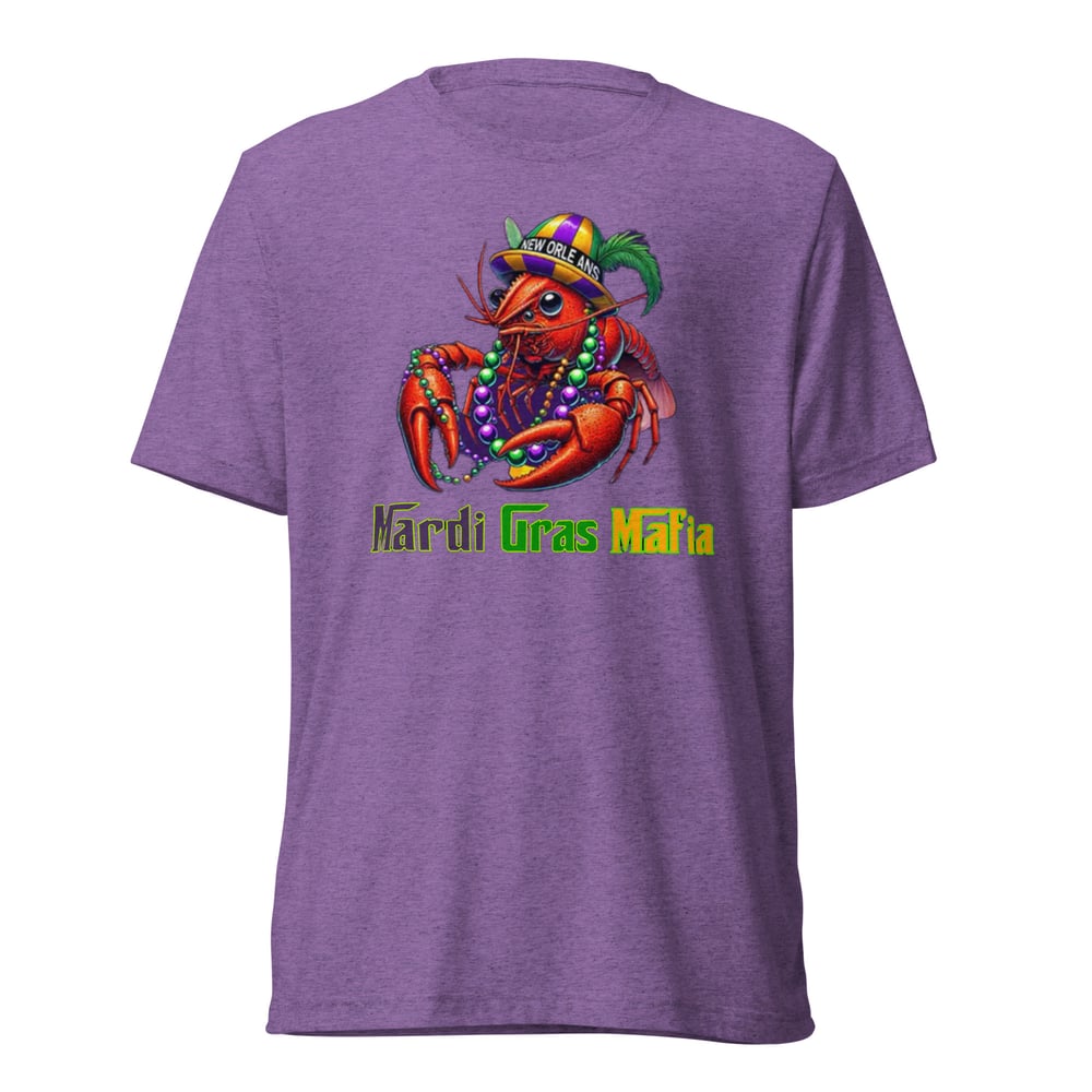 Image of Mardi Gras Mafia “CrawKing” Short sleeve t-shirt