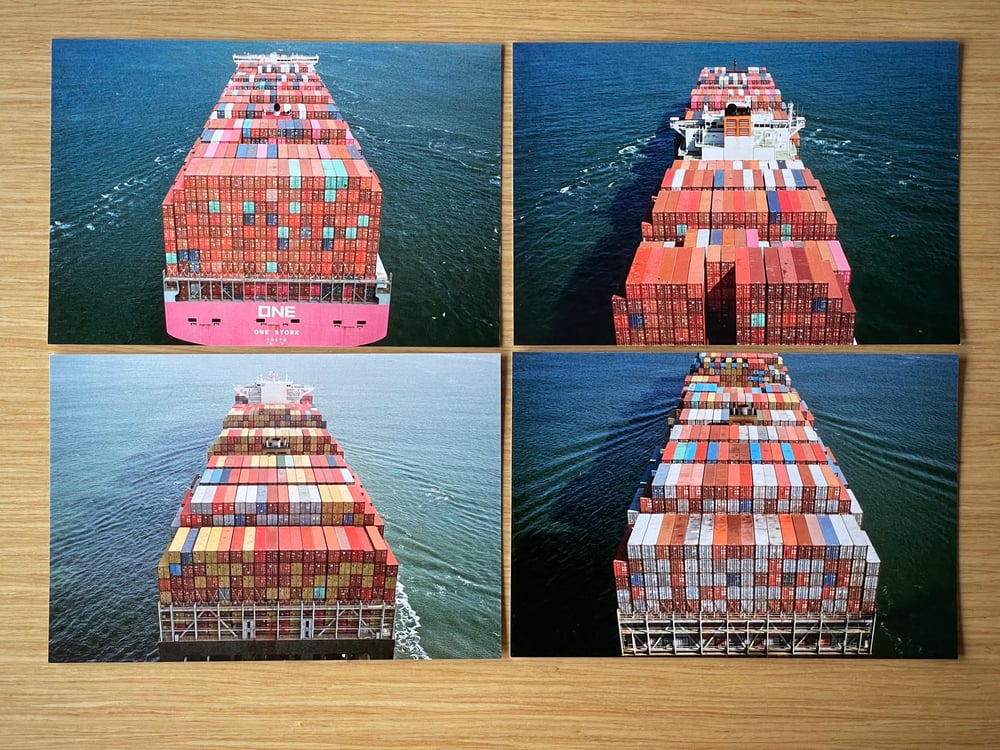 Image of Ship Print 8 Pack