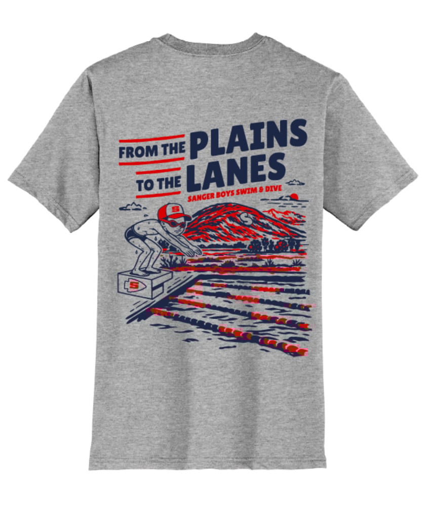 Image of S&D Tee White/Gray