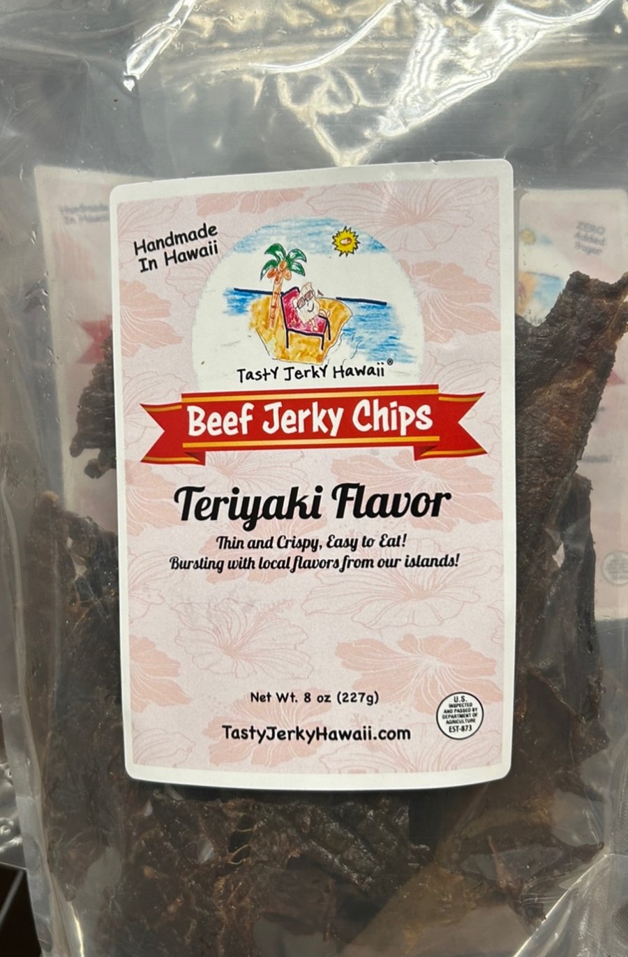 Image of  Crispy beef jerky teriyaki 