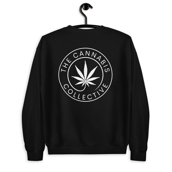 Black Unisex Crewneck Sweatshirt