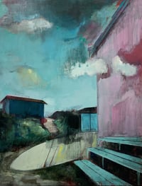 Image 1 of PAINTING / MALERI / "Vilde drømme III" / 120X160 CM