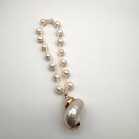 Image 3 of Freshwater Pearl Seashell Car Charm