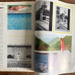 Image of Men's Harper's Bazaar Italia David Hockney Issue