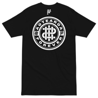 Image 2 of PHRZK TORN HEAVYWEIGHT TEE (BLACK)