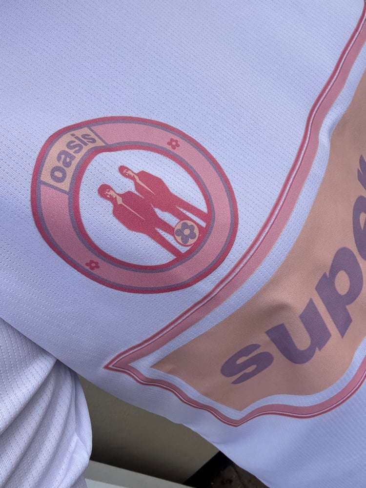 Image of oasis football tee colour edition
