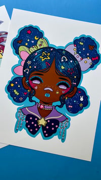 Image 3 of “Decora Pink” and “Decora Blue” print set
