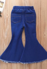 Image 4 of Bell Bottom Stretch Jeans