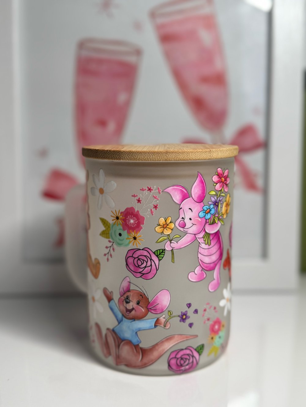 Image of 16oz - Frosted Mug - Pooh