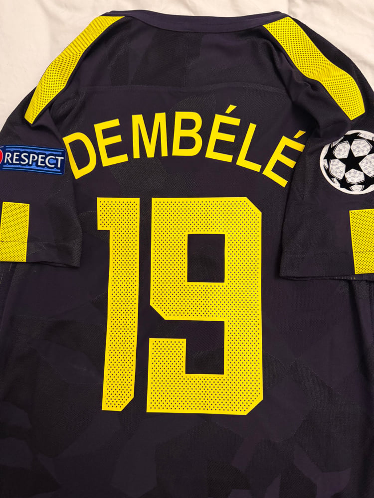 Image of PRE ORDER: Tottenham Hotspur “DEMBÉLÉ 19” 2017/18 Vaporknit Third Shirt + UCL patches (M)