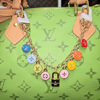 Image 1 of Colorful Chain Linked Purse Charms  (purse sold separately)