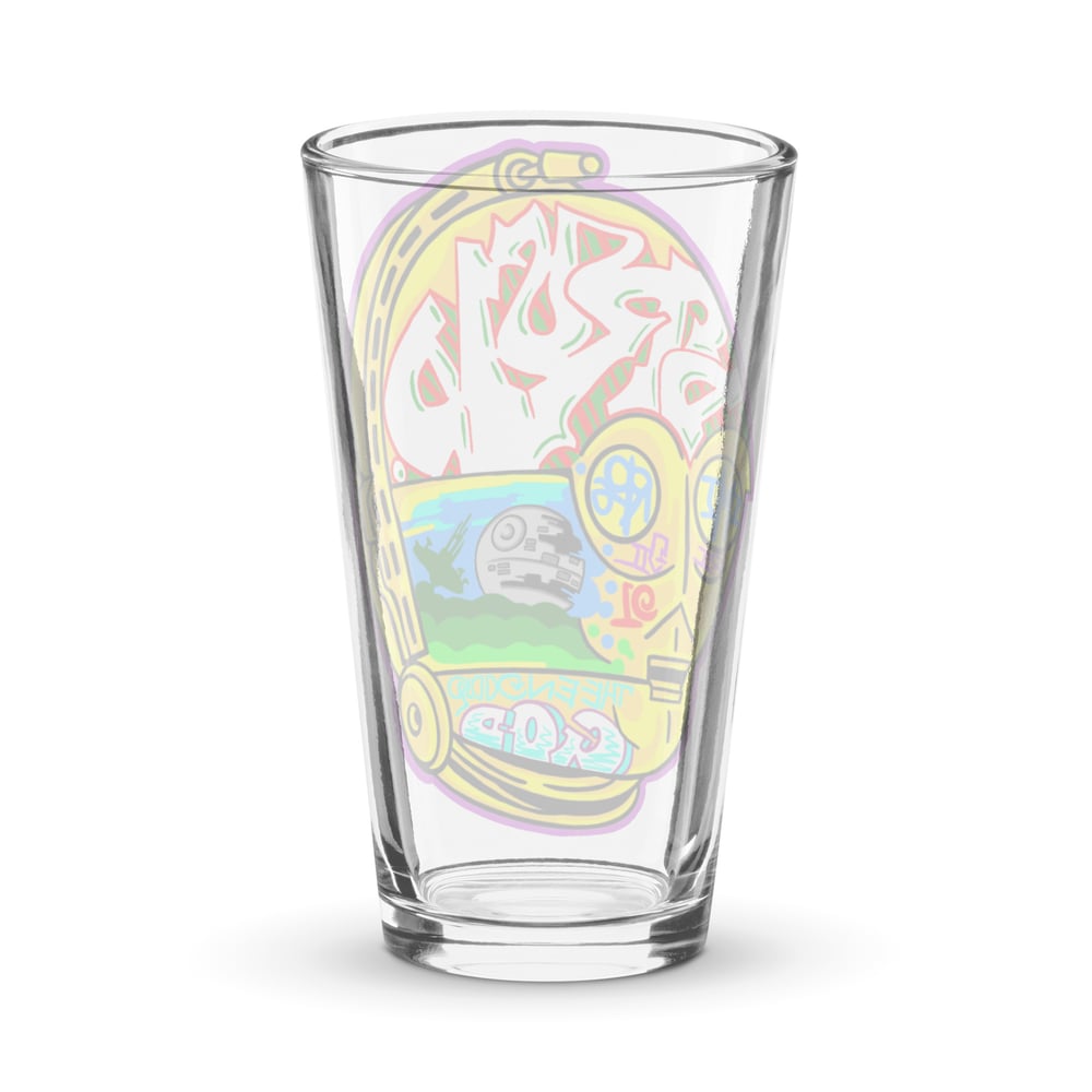 Droid Shaker pint glass