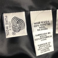 Image 5 of Evan Picone Black Wool Suit Jacket 