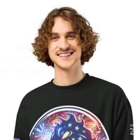 Image 13 of Oversized USA 250 Patriotic Hellfish Haven heavyweight sweatshirt