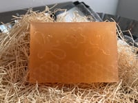 Image 2 of Sandalwood Bourbon Honeybee Glycerin Body Bar