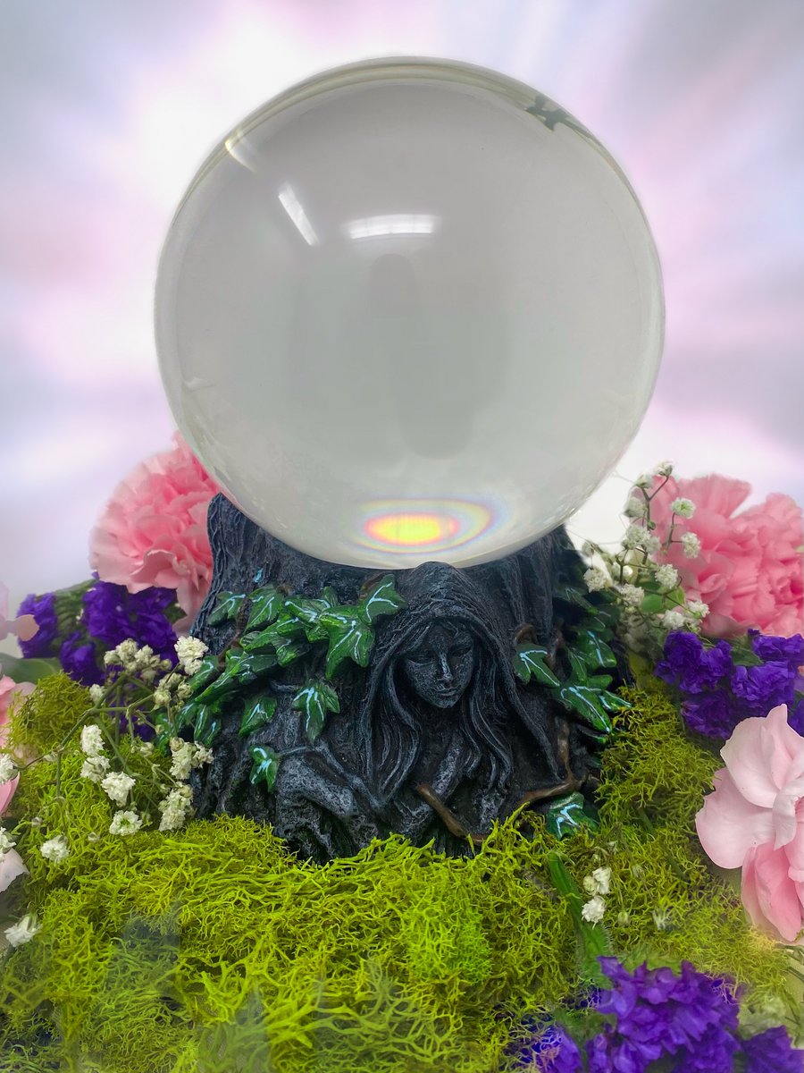 Image of Maiden Mother Gazing Ball