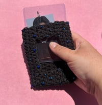 Image 2 of Blue Berry Bedazzled Card Holder