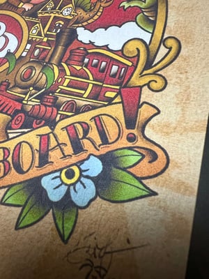 Image of 5x7" "All Aboard" DLRR Print