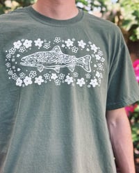 Image 2 of Trout Blossom T-Shirt | PRE ORDER
