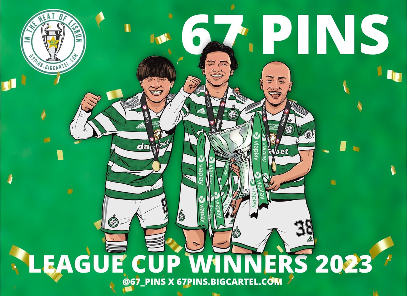 LEAGUE CUP WINNERS 2023 67 Pins