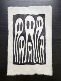 Image 1 of Nightcrawlers Block Print