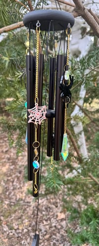 Image 2 of Spider and Web Windchime