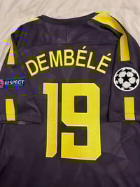 Image 1 of Tottenham Hotspur “DEMBELE 19” 2017/18 Third Shirt + UCL patches (L)