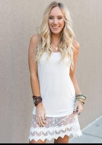 Image 1 of Layering Love Lace Slip