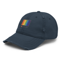 Image 19 of I Love LGTVHD+ Distressed Dad hat