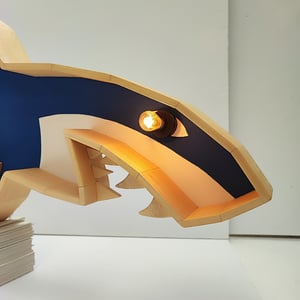 Image of Tiburón escultura.