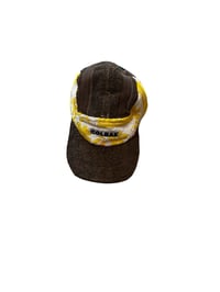 Image 1 of TOWEL BROWN AND YELLOW CAP
