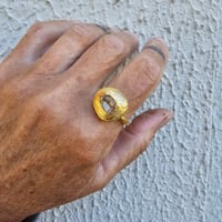 Image 1 of Polki Pebble Ring, US 8