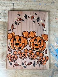 RTS Wood Art- Personalized Pumpkin Patch Pals Family Of 6