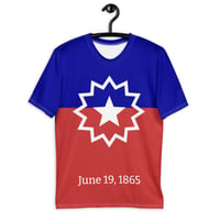 Image 2 of Juneteenth Flag T-shirt