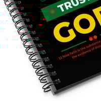 Image 1 of  Faith Spiral notebook